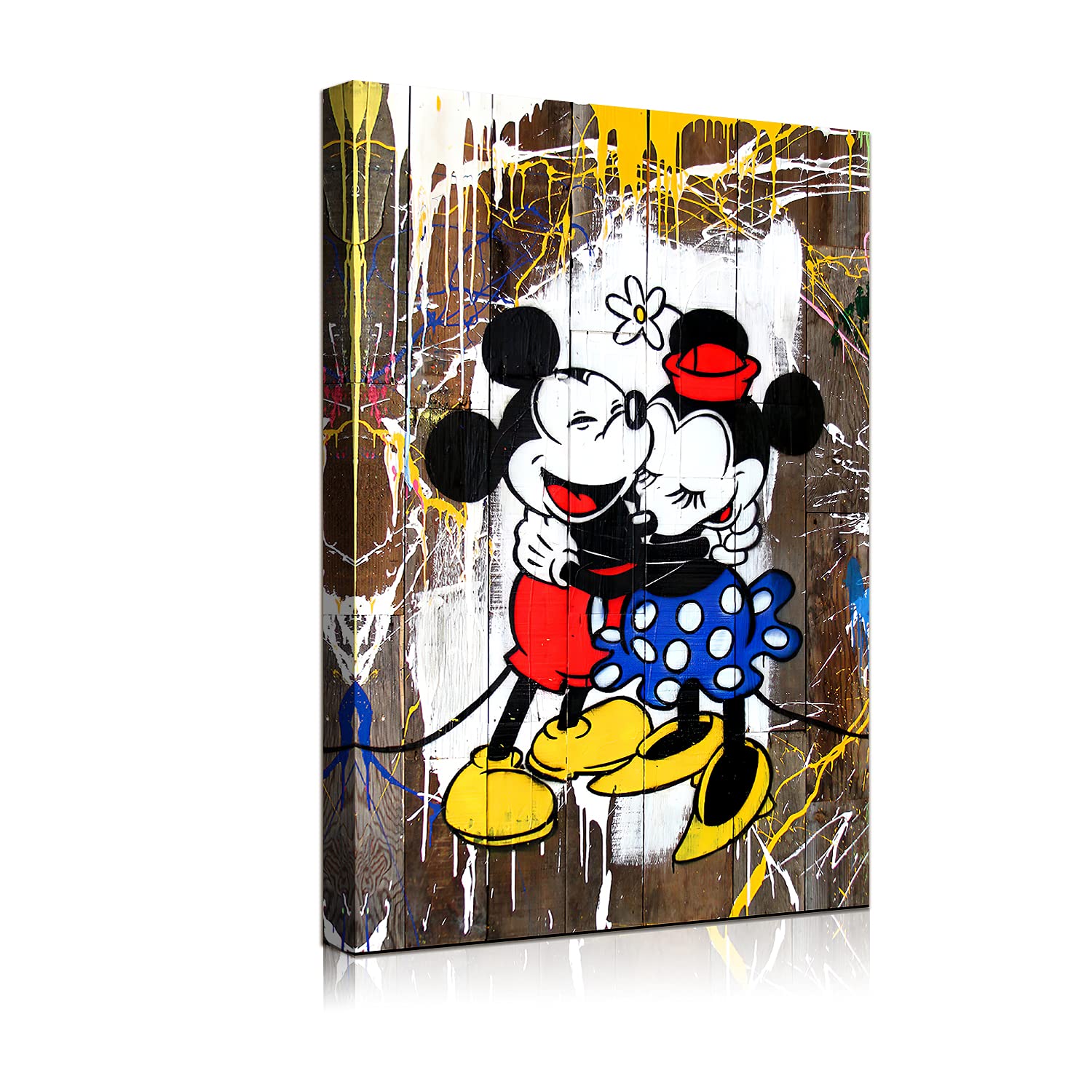 Amazon.co.jp: バンクシー アートパネル Banksy ストリート ディズニー